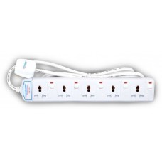 Power Strip(Extention Socket) / Terminator 5 way universal power extention TPB 4UA 3M